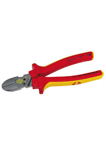CK Tools VDE 180mm CombiCutter1 Max Side Wire/Cable Screw Cutter Pliers (T39071-1180)
