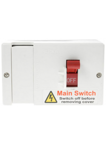 80A Fused Main Switch Lockable (Fitted with 80A HRC Fuse) DB701