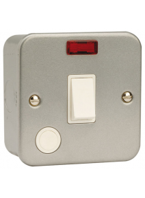 MetalClad 20AX Switch With Neon & Flex Outlet (CL023)