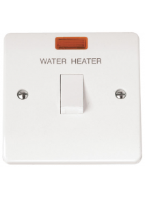 20A Double Pole Water Heater Switch With Neon CMA042