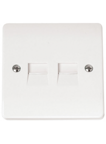 Twin Telephone Outlet - Master  CMA122