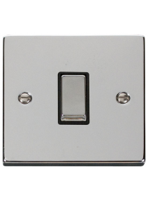 1 Gang 10A Intermediate Plate Switch (VPCH425BK)