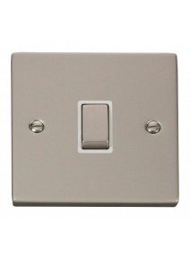 20A Double Pole Pearl Nickel Switch (VPPN722WH)