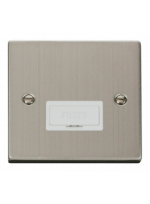 13A Stainless Steel Fused Connection Unit (FCU) VPSS650WH
