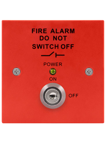 Red Fire Isolator Switch & Key MAGISORP