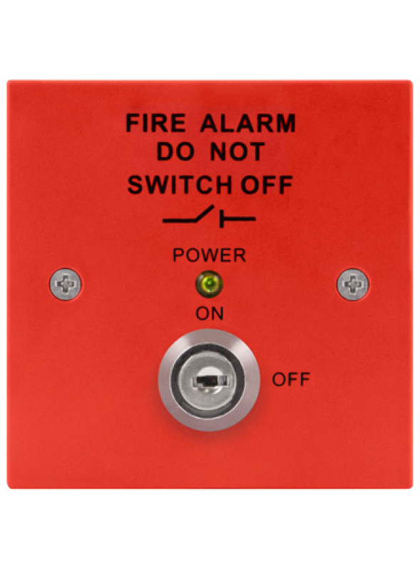 Red Fire Isolator Switch & Key MAGISORP