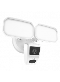 Wi-Fi Smart Security Camera with Flood Lights (White) ECSPCAMFLW