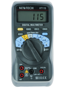 KT115 Digital 600V & 10A AC/DC Multimeter