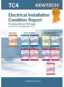 TC4 Electrical Installation Condition Report for greater than 100A