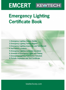 EMCERT Emergency Lighting Certification Book
