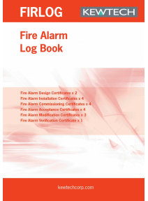 FIRLOG Fire Alarm Log Book