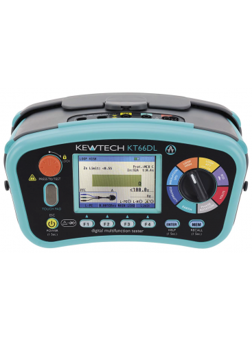 Kewtech Multifunction Tester with EV Testing Adaptor (KT66EVA)