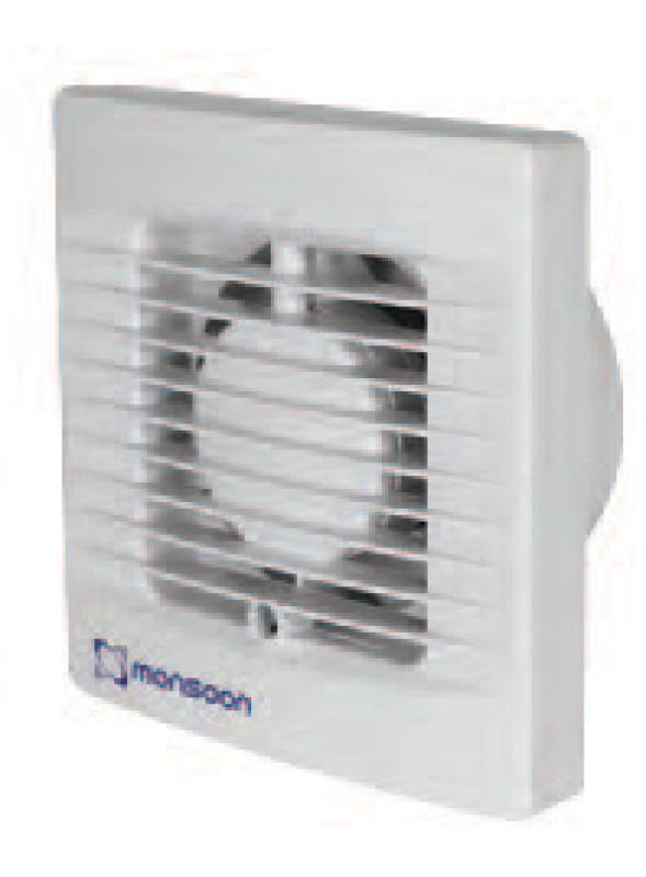 100mm Toilet & Bathroom Fan with Electronic Timer MER100T