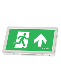 OVIA Ernex 3W 6500K LED Self Test Maintained Emergency Exit Box c/w all 4 Legends (OVEM11311WST)