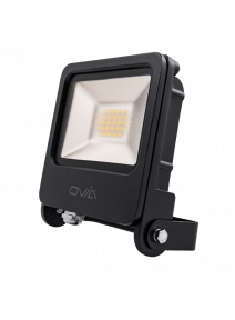 OVIA Pathfinder Black 20w 4000K Cool White LED Floodlight (OV10120BKCW)