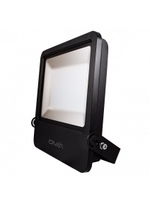 300w OVIA Pathfinder Black 4000K Cool White LED Floodlight with Photocell (OV101300BKCWPC)