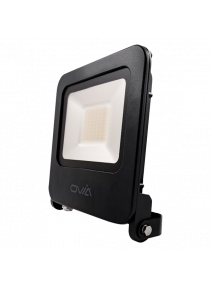 OVIA Pathfinder Black 50w 4000K Cool White LED Floodlight (OV10150BKCW)