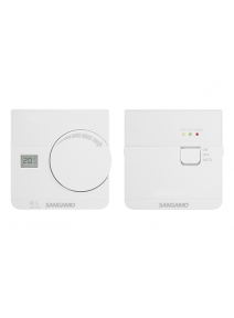 Wireless Electronic Room Thermostat with Digital Display CHPRSTATDRF