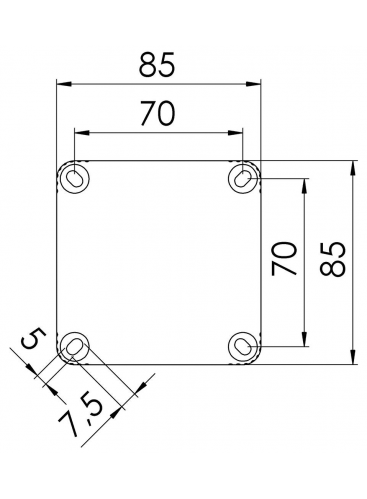 Combi Waterproof Junction Box c/w Wago Connectors COMBI308BK (10110404)